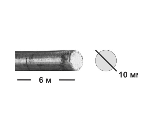 Арматура гладкая А1 10 мм А240 6 м