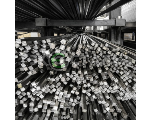 Инструментальный квадрат 105 мм У9А стальной б/п