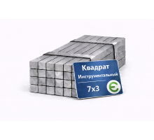Инструментальный квадрат 120 мм 7Х3