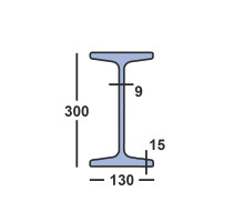 Балка 30м двутавр низколегированный 09г2с