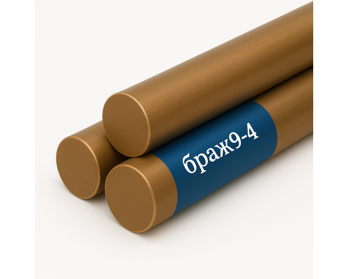 Бронзовый пруток 30 мм БрАЖ9-4