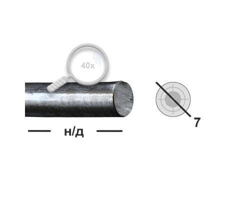 Круг калиброванный 7 40х