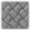 рифленый алюминиевый лист с типом рифления квинтет