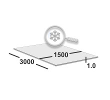 Лист холоднокатаный 1х1500х3000 Ст08пс ГОСТ 16523-97 (НЛМК)