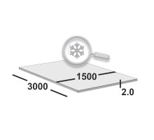 Лист холоднокатаный 2х1500х3000 Ст08пс (Север Сталь)