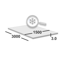 Лист холоднокатаный 3х1500х3000 Ст08пс ГОСТ 16523-97 (НЛМК)
