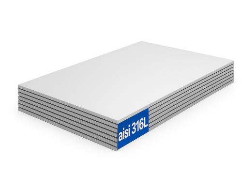 Лист нержавеющий 4 мм 1500х6000 aisi 316L горячекатаный