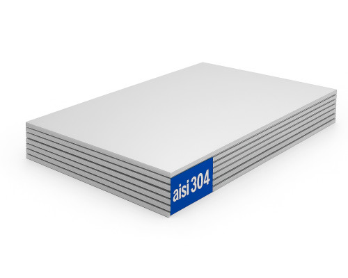 Лист нержавеющий 5 мм 1000х2000 aisi 304 горячекатаный