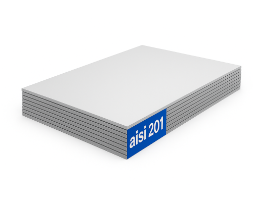 Лист нержавеющий 8 мм 1500х6000 aisi 201 горячекатаный