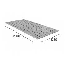 Лист нержавеющий перфорированный AISI 430 0.8×1250×2500