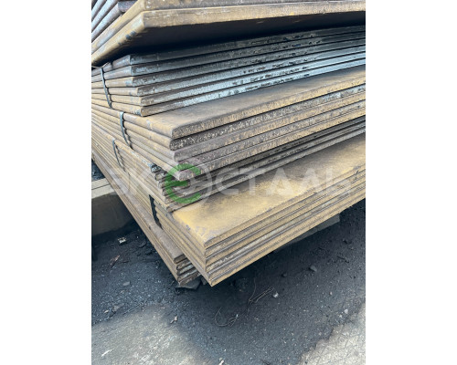 Лист горячекатаный 45 мм 1500х6000 17г1с