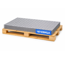 Лист рифленый 4х1500х3000 чечевица