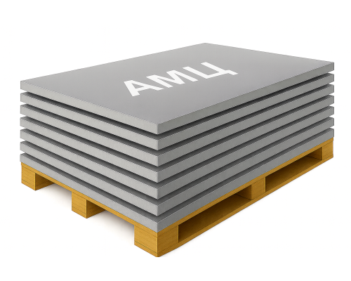 Плита алюминиевая АМЦ 14 мм 1200х3000 ГОСТ 17232-99