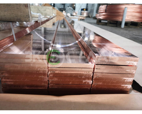 Медная полоса 6х80