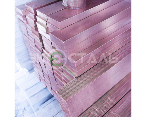 Медная полоса 6х80