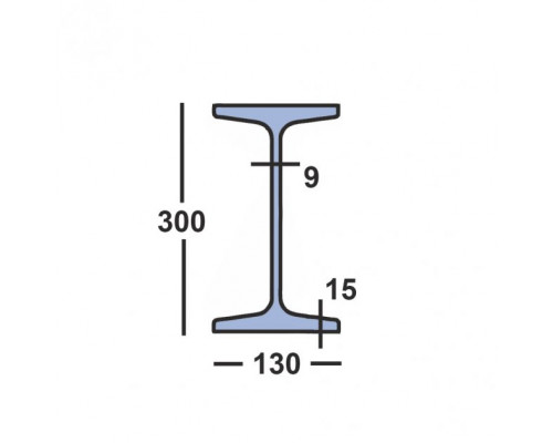 Балка 30м двутавр низколегированный 09г2с
