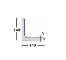 Уголок 140х9 низколегированный