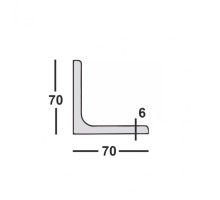 Уголок 70х6 металлический 6 м
