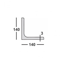 Уголок 140х3 металлический