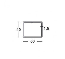 Труба профильная 50х40х1,5 прямоугольная