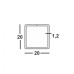Труба профильная 20х20х1,2 квадратная