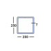 Труба профильная 250х250х7 09г2с квадратная