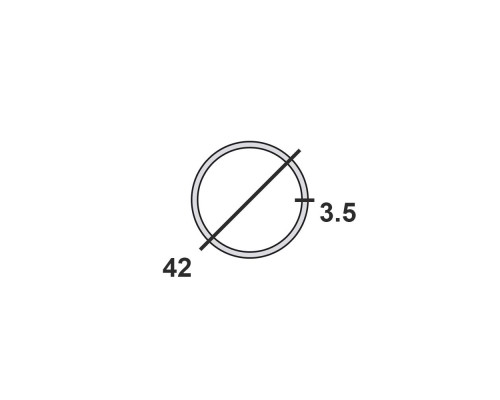 Труба бесшовная 42х3,5 Ст20