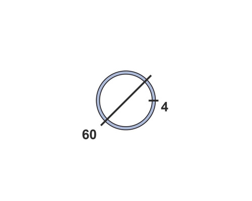 Труба бесшовная 60х4 09г2с