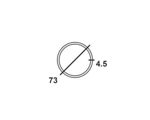 Труба бесшовная 73х4,5 Ст20