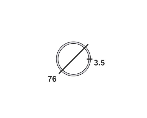 Труба бесшовная 76х3,5 Ст10