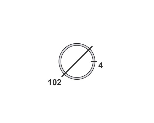 Труба бесшовная 102х4 Ст20