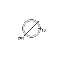 Труба бесшовная 203х10 Ст20