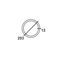 Труба бесшовная 203х12 Ст20