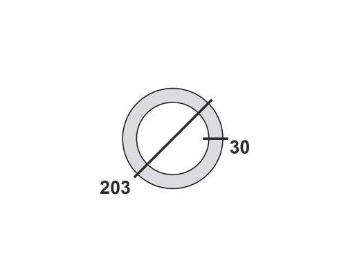 Труба бесшовная 203х30 Ст20