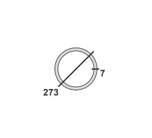 Труба бесшовная 273х7 Ст20
