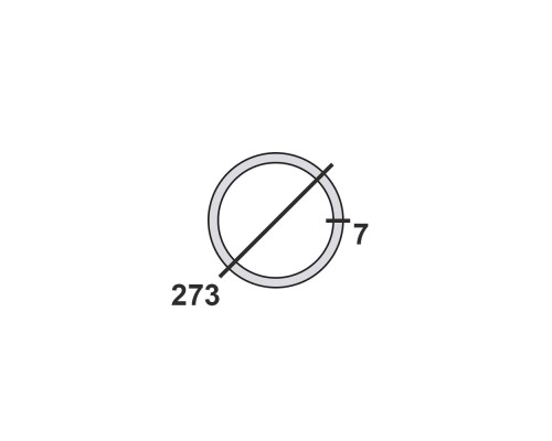 Труба бесшовная 273х7 Ст20
