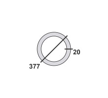 Труба бесшовная 377х20 Ст20