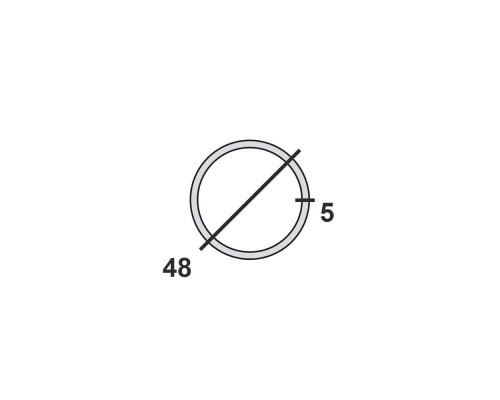 Труба бесшовная 48х5 Ст20