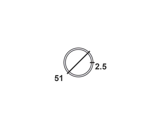 Труба бесшовная 51х2,5 Ст20