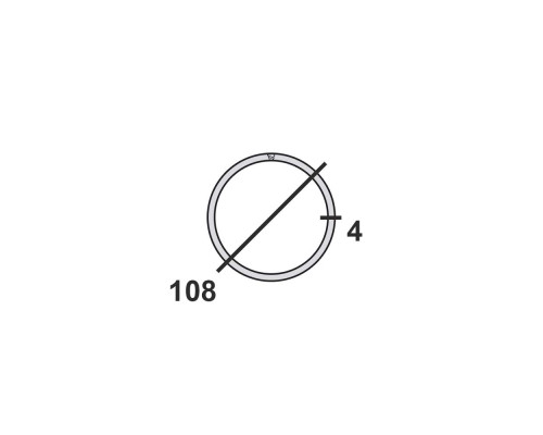 Труба круглая стальная 108х4 мм Ст.3 12 м