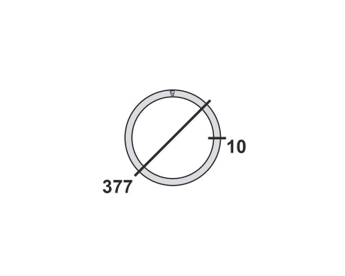 Труба круглая стальная 377х10 мм Ст.3 11-11,7 м