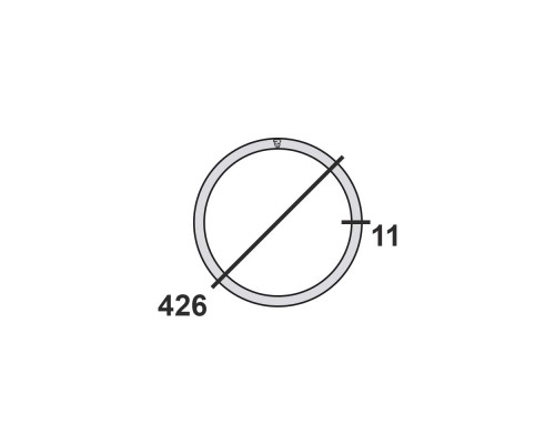 Труба круглая стальная 426х11 мм Ст.3 11-11,7 м