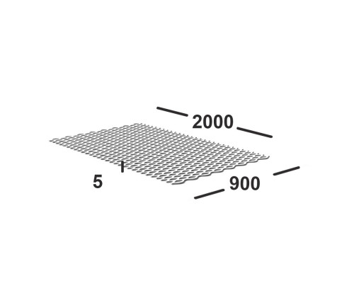 Просечно-вытяжной лист ПВЛ-510 900х2000