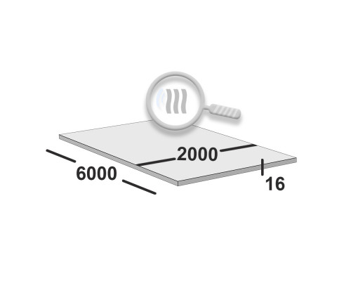 Лист горячекатаный 16 мм 2000х6000 09г2с-12