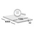 Лист горячекатаный 32 мм 1500х6000 09г2с-15