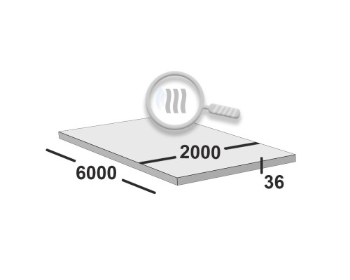 Лист горячекатаный 36 мм 2000х6000 ст3