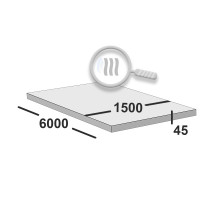 Лист горячекатаный 45 мм  1500х6000 09г2с-12