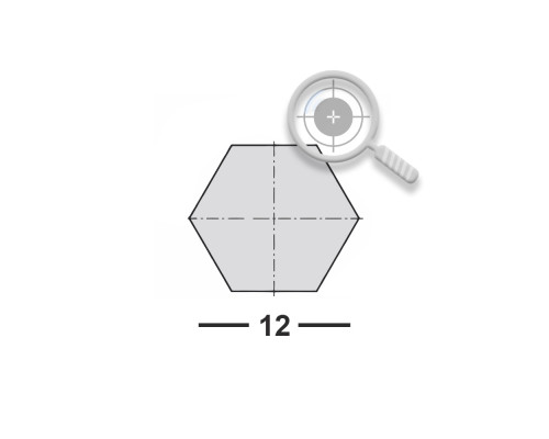 Шестигранник калиброванный 12 Ст20