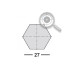 Шестигранник калиброваный 27 А-12