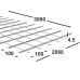 Сетка сварная 100х100х4,5 мм , карта 3х2м